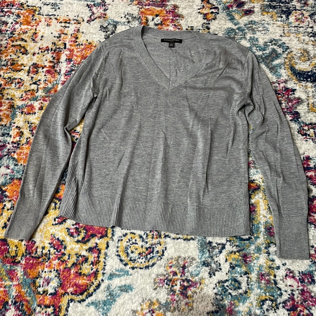 Gray Thin Sweater